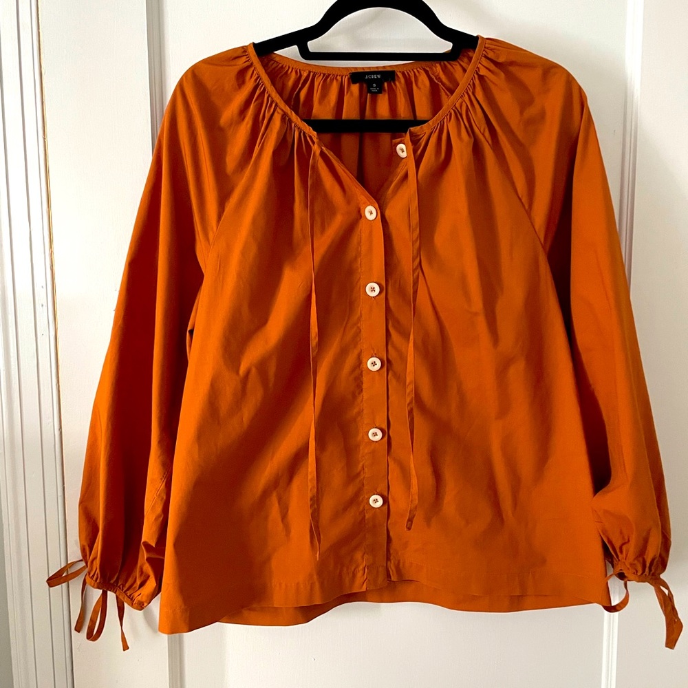 J Crew Button Down Poplin